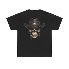 Unisex Heavy Cotton Tee Skull With Stetson